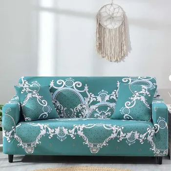 

Elastic Stretch Sofa Cover All-inclusive Sofa Slipcovers Summer Printed Couch Cover Protector For Home 1/2/3/4 Seater 27