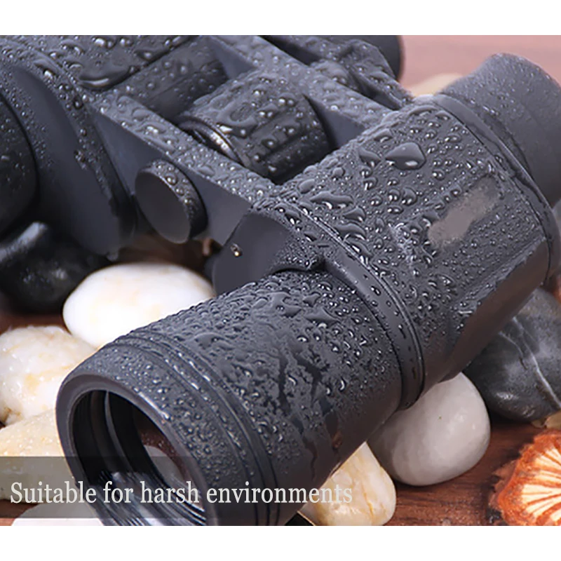 Anti-fog Telescope 20x50 Binocular Non-slip Large Eyepiece HD Telescope Low-light Night Vision Outdoor Hunting Tourism Binocular