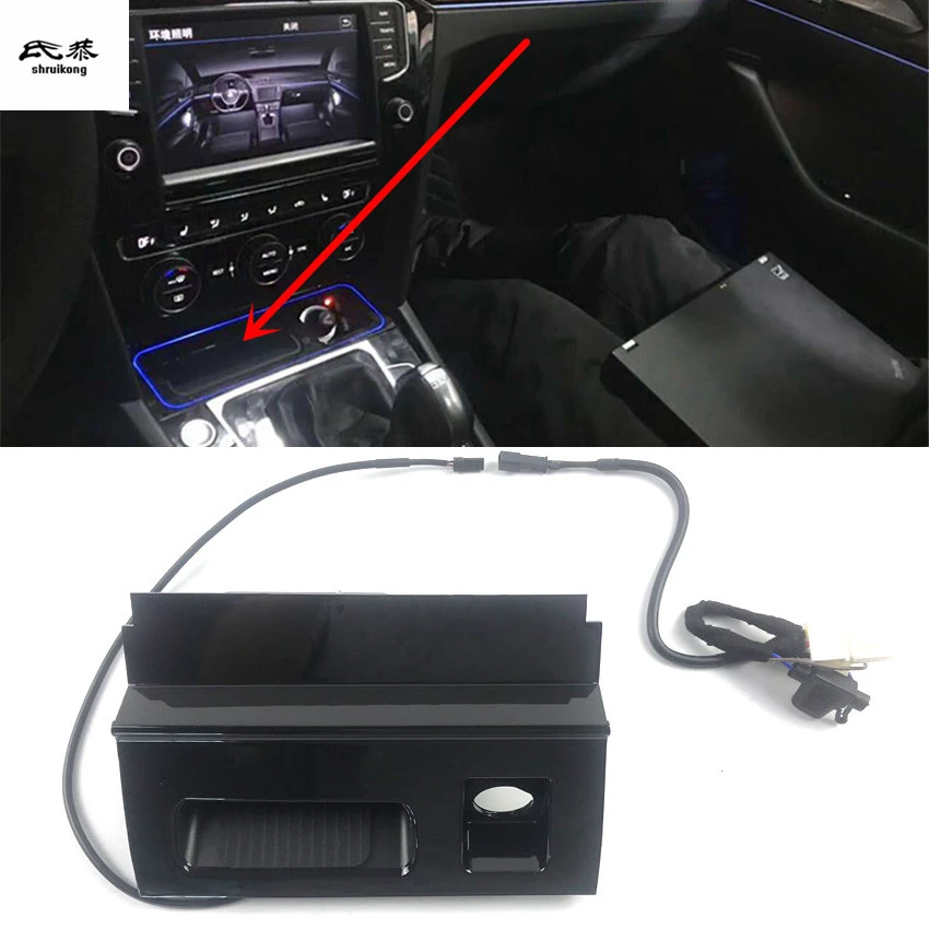 15WQIFastWirelessChargingPhoneChargerPlatePanelHolderFor2017