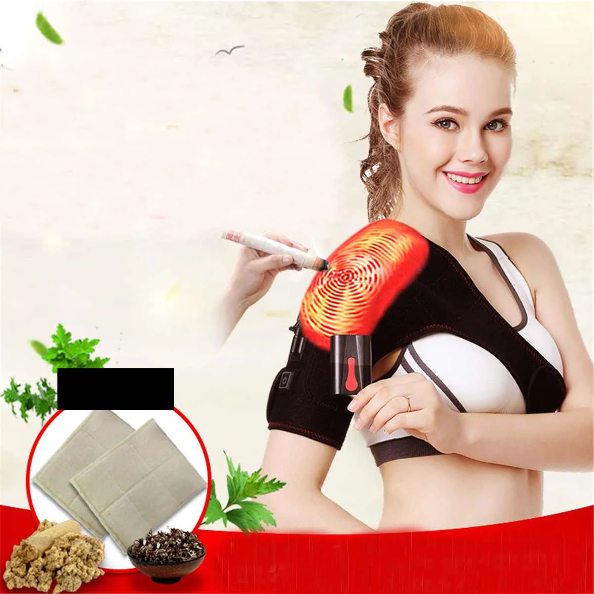 

Neck Shoulder Heating Pad Electric Heating Blanket Warmer Heating Mat Electric Moxibustion Shawl Warm Heating Pad Health Care