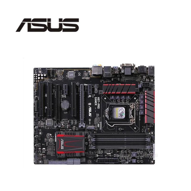 Для Asus H97-PRO GAMER настольная материнская плата H97 LGA 1150 для Core i7 i5 i3 SATA3 USB3.0