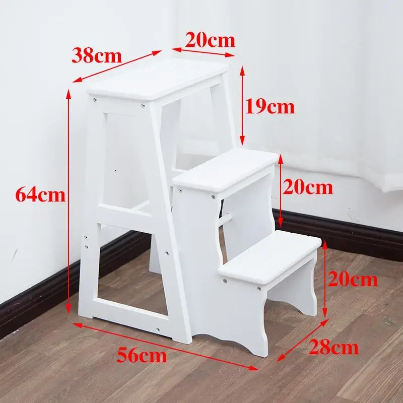 Складной стул Escalera Escalon, Складывающийся, для кухни, ванной комнаты, для пожилых людей, Scaletta Legno Escaleta Escabeau Merdiven - Цвет: MODEL A