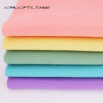 

CMCYILING Soft Felt Fabric For Needlework DIY Sewing Dolls Crafts Polyester Cloth 45*110CM