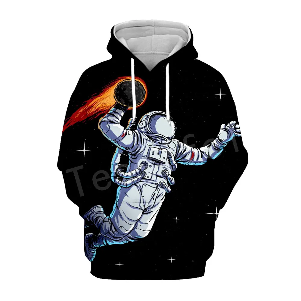 

Tessffel Galaxy Space Astronaut Tracksuit casual Harajuku 3D Printed Hoodie/Sweatshirt/Jacket/shirts Mens Womens hiphop style-4