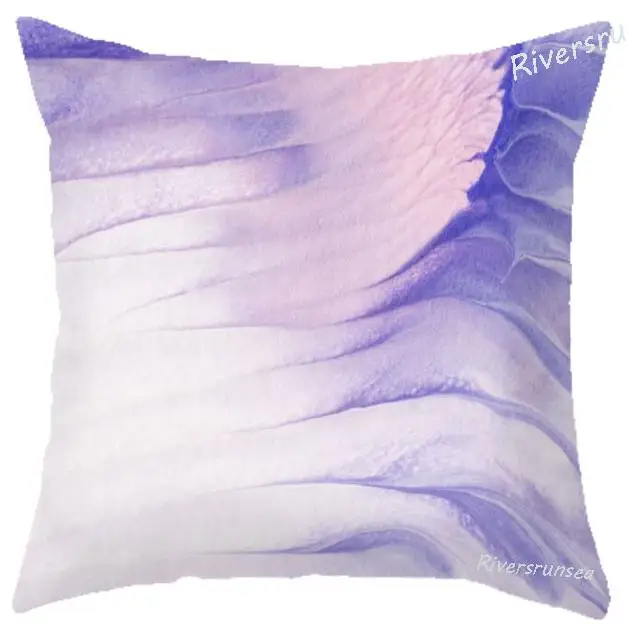 Color Painted Geometric Pillow Scandinavian Style Decoration Creative Graffiti Abstract Art Office Chair Cushion For Home Decor - Color: A18
