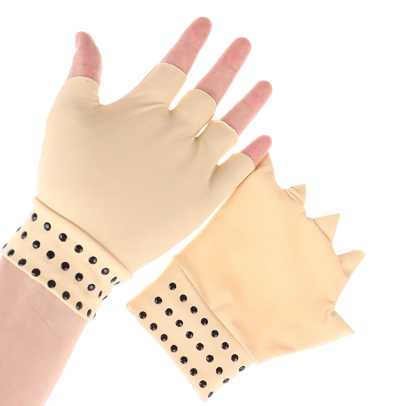 Arthritis Therapy Gloves Toiletry Kits Relief Cycling Arthritis Pressure Pain Heal Joints Magnetic Therapy Support Hand Massager