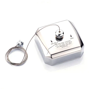 

LIXF Non-Slip Clothesline Simple Clothesline Stainless Steel Retractable Line Clothesline Outdoor Invisible Clothesline Hardware