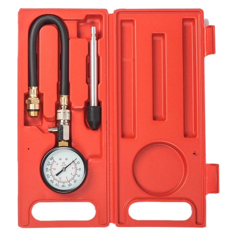 Компрессионный Манометр тестер для бензинового двигателя автомобиля и