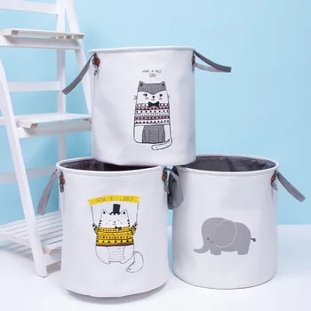 

Large Capacity Storage Basket Sundries Underwear Toy Storage Box Cosmetic Book Organizer Stationery Container Laundry Basket