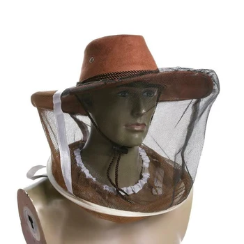 

Beekeeping Hiking Fishing Mesh Hat Mosquito Bee Insect Net Veil Face Protector