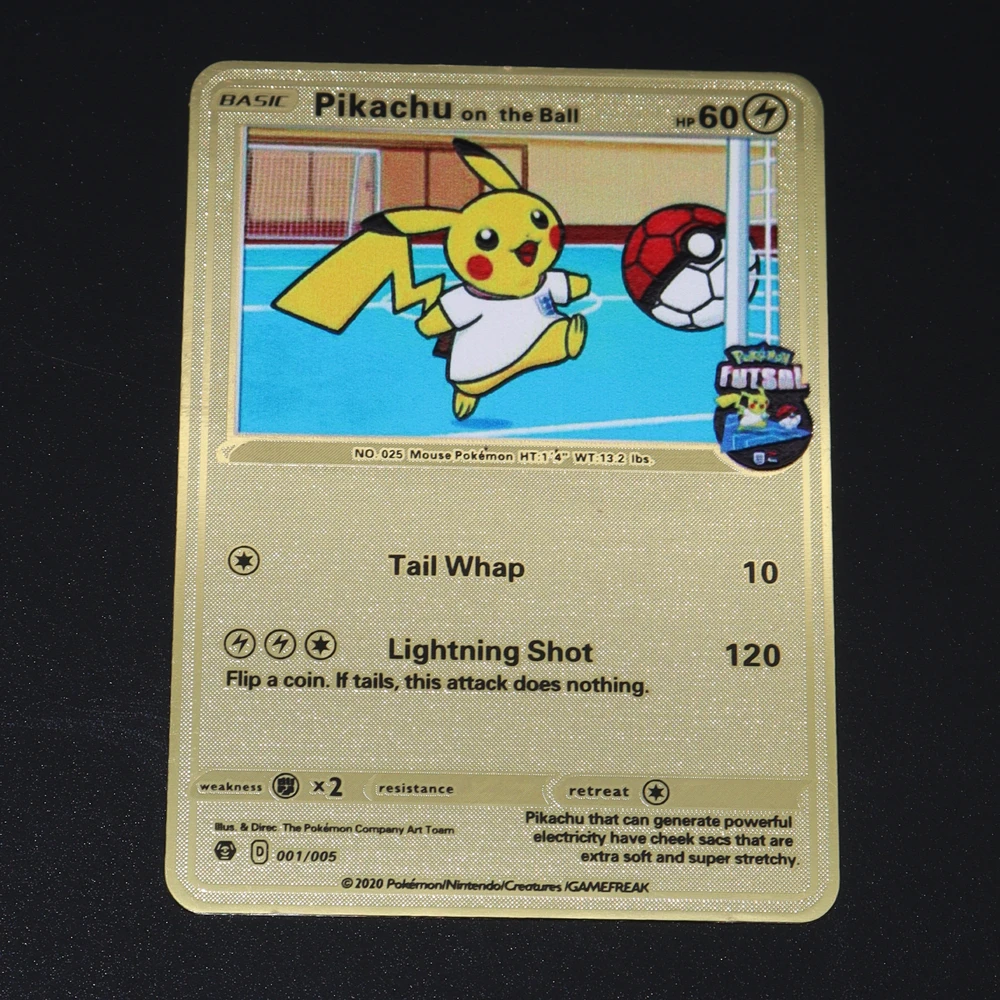 Pokemon Iron Shiny Cards English Charizard Mewtwo Pikachu Metal Cards Vmax Metal Gold Pack Game Collection Cards Gift Kids