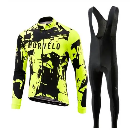 11 Morvelo, дышащий комплект с длинным рукавом для велоспорта, одежда для горного велосипеда, Осенние майки для велоспорта, одежда для велоспорта, Майо, Ropa Ciclismo - Цвет: 11