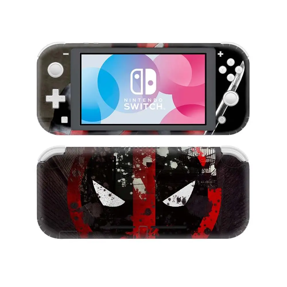 Дэдпул наклейка на кожу для nintendo Switch Lite консоль и контроллер для nintendo Switch Lite NSL Защитная пленка для кожи виниловая - Цвет: YSNSL0636