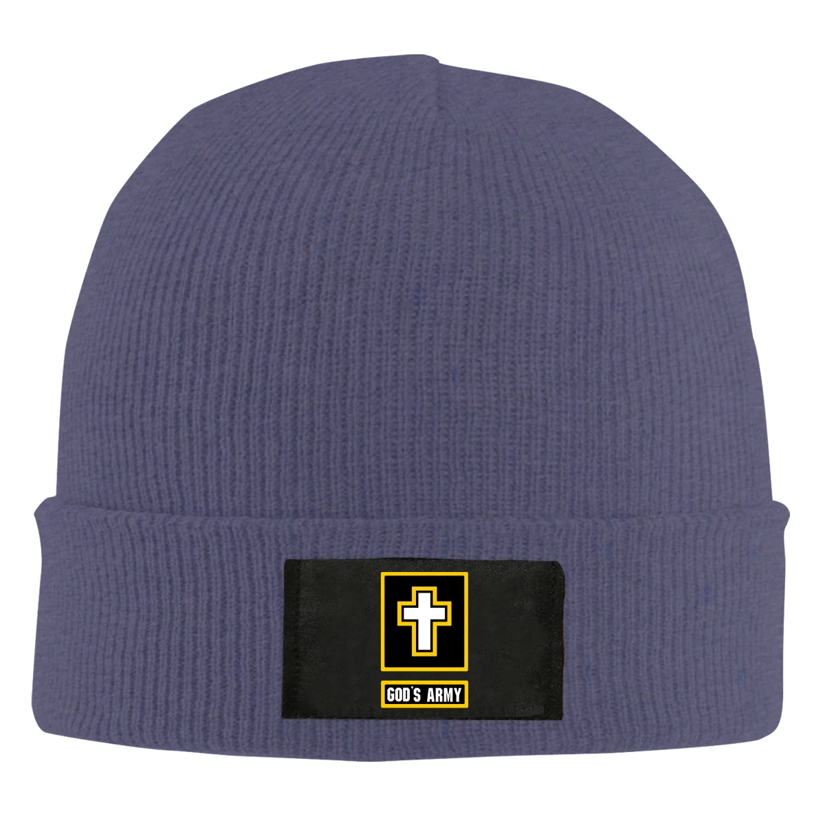 Cross God's Army Black Beanie Мужская Женская Зимний теплый для катания на лыжах кепка вязаная шапка с черепом