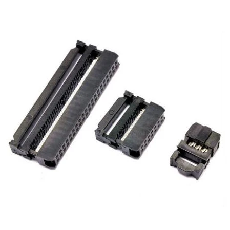

10set FC-6P 8P 10P 14P 16P To FC-40P IDC Socket 2x5 Pin Dual Row Pitch 2.54mm IDC Connector 6 8 10 14 16 pin cable socket