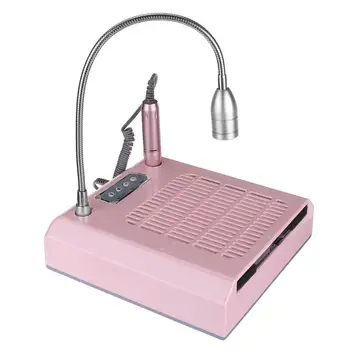 

3in1 Professional 25000RPM Nail Drill Electric Nail Drill Handpiece Pen Art Dust Collector Suction Machine with Lamp