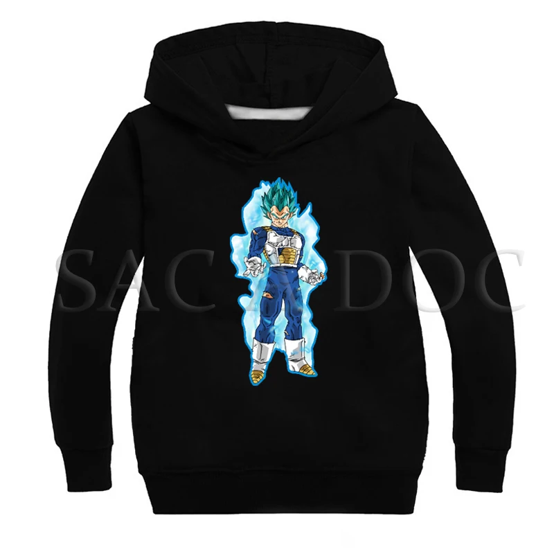 Hoodies 4 Толстовки с капюшоном с принтом «Жемчуг дракона» свитшоты для маленьких мальчиков и девочек детское зимнее тонкое пальто Детская толстовка с длинными рукавами популярная детская одежда - Цвет: Hoodies 4