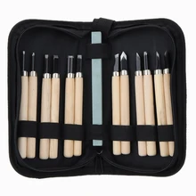 12 шт./компл. с высоким содержанием углерода Сталь резьба по дереву профессиональный чип деталь зубила для ручной инструмент для дерева 12 разных форм