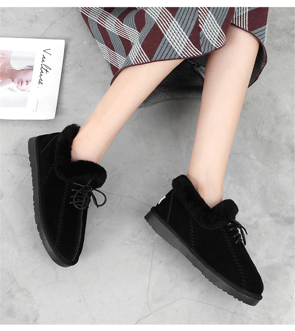 Malemonkey/ г. Size35-40-зимняя обувь модные женские ботинки теплые и Утепленные зимние ботинки женские ботинки на шнуровке с круглым носком
