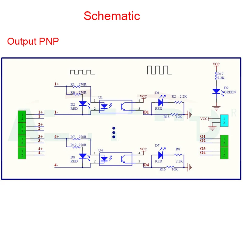 Modulo Isolamento Fotoaccoppiatore 8CH - DC 3.3V/5V Per Controllo Segnali Industriali - Foto 4