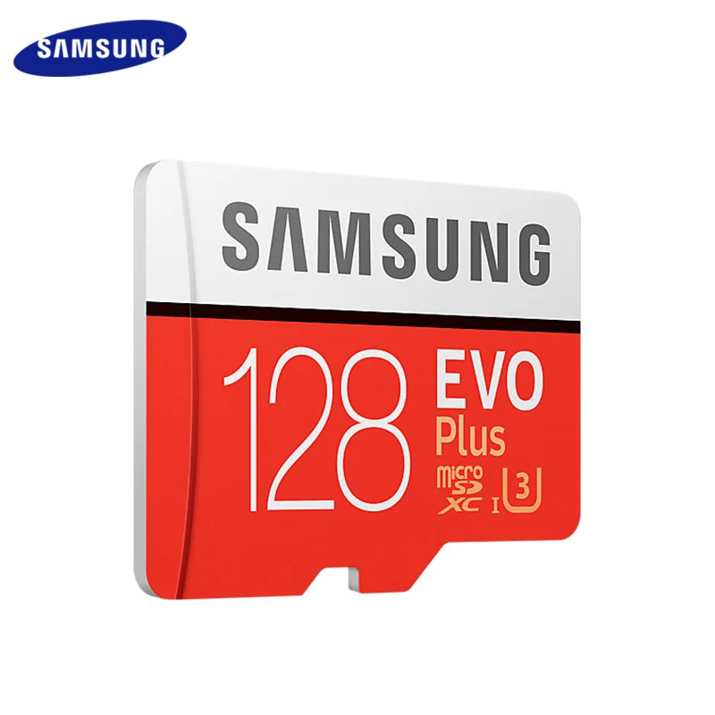 SAMSUNG EVO PLUS Memory Card 128GB High Speed 100 MB/S Micro SD Class 10 U3 TF Cards UHS-I 64GB Micro SD Card