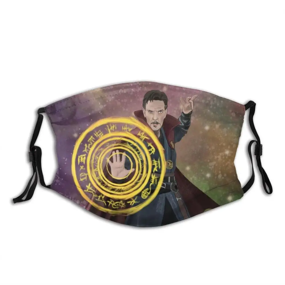 

Необычная маска для лица с фильтром Benedict Cumberbatch Dr stranna Heroes графическая живопись графический дизайн Hmhdesignsart Hmh Designs