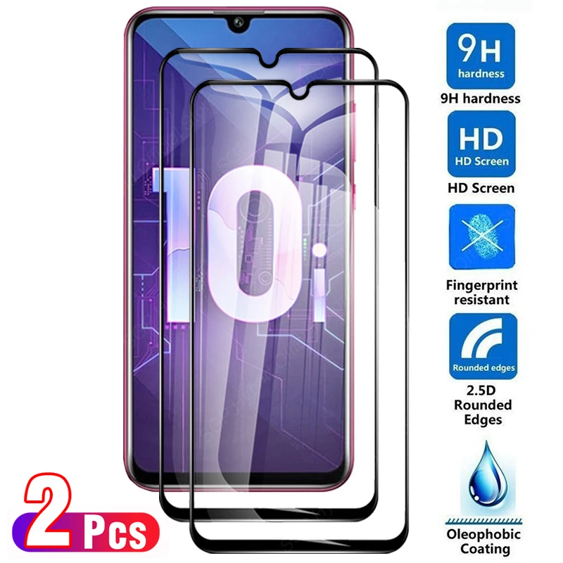 2 шт. Защитное закаленное стекло для экрана Honor 10i 10X Lite Protector honor10 i 10 x 10lite tampered tempred