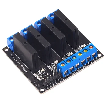 

1pc 4 Way Solid State Relay 5V DC 2A Smart Electronic Relay Module Solid State Low Level G3MB-202P for DIY Arduino Raspberry Pi