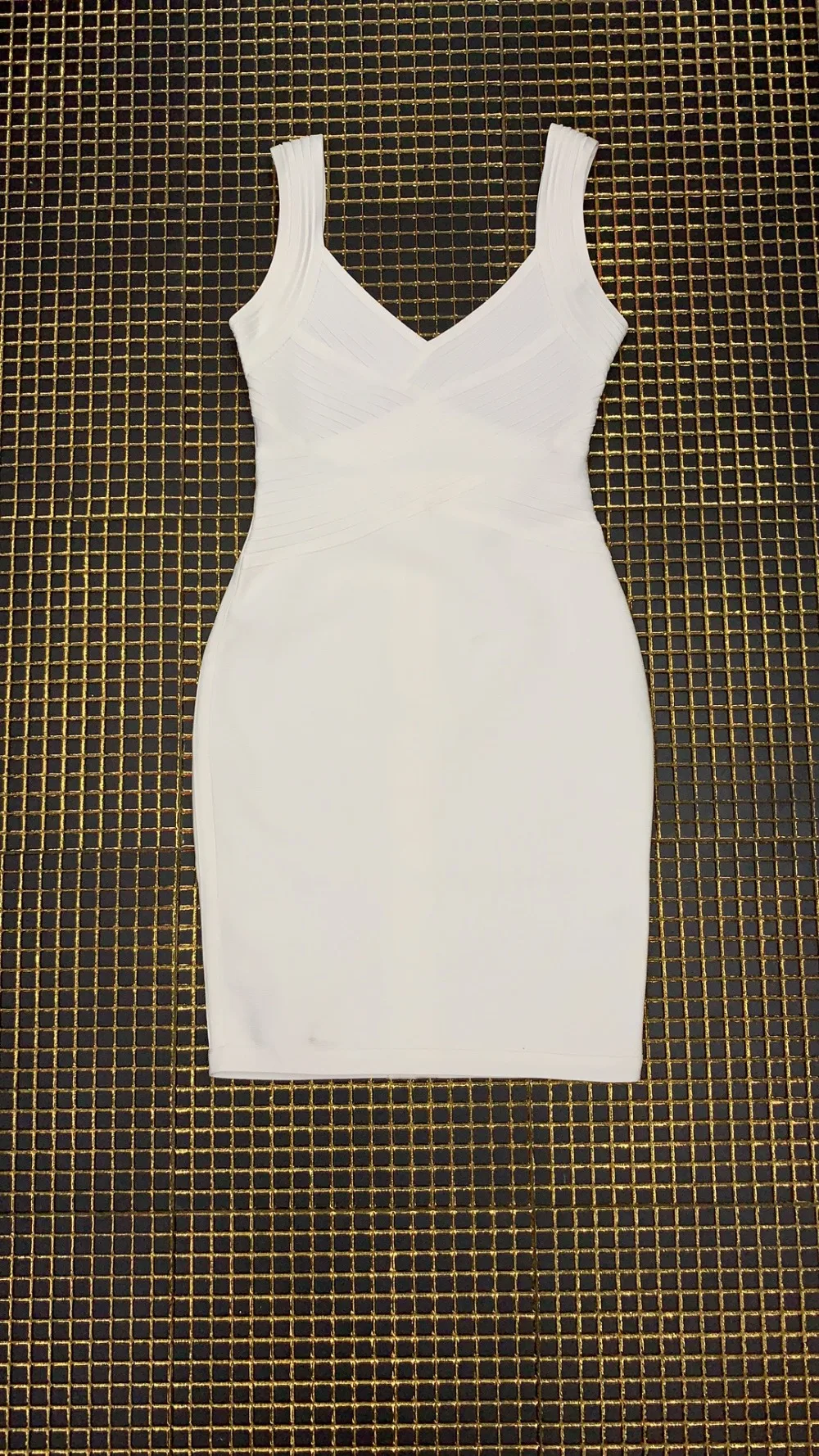 Новое женское белое черное модное платье с v-образным вырезом без рукавов Vestido знаменитое вечернее облегающее платье платья