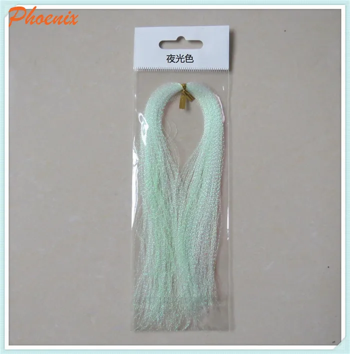 Lumious color 1 Flasher светящийся материал Assist hook flash Вибрационный крючок Sabiki rigs flash - Цвет: Lumious color 1