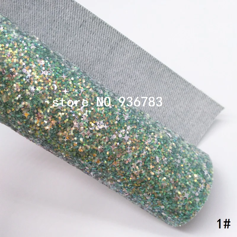 MQ128D 30X134 см мини Ролл блестящая ткань, блестящая кожа для изготовления бантов обувь сумки и обои - Цвет: 1