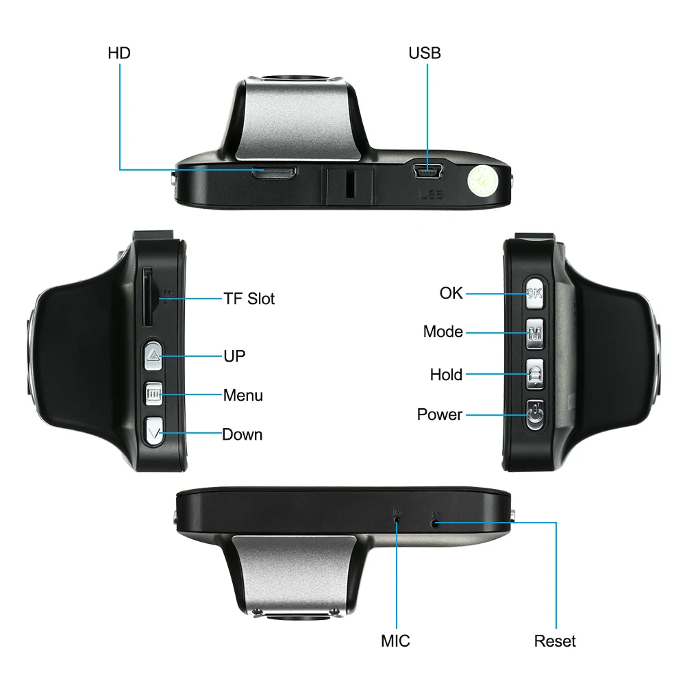 

KKMOON 3" Car DVR Dash Cam Camera Camcorder Motion Detection / Loop Recording