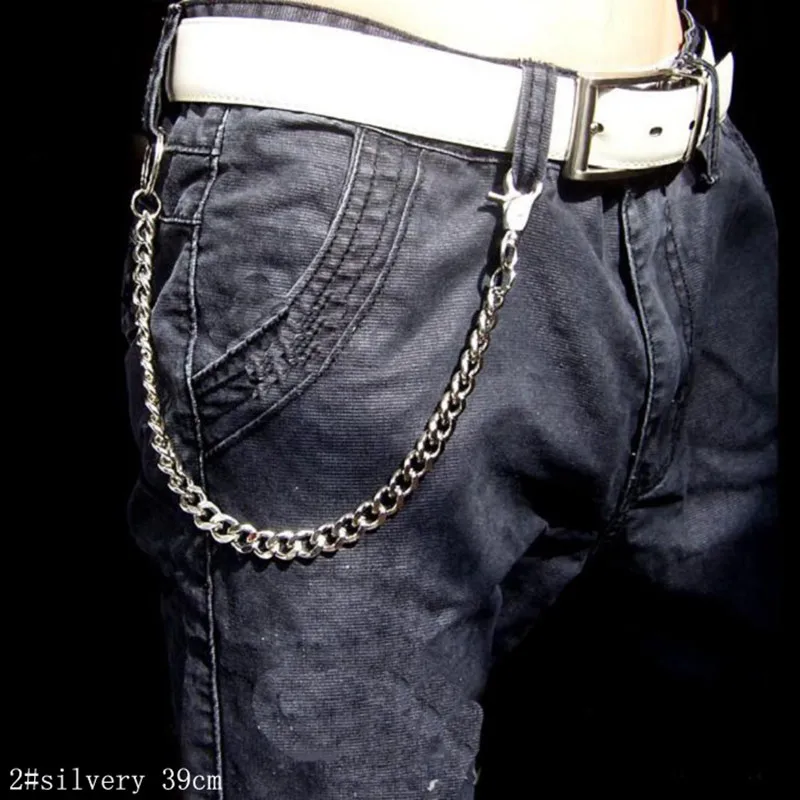 Leather Punk Belt Women Rock Men Waist Strap For Jeans Pants Hip Hop