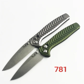 

IWOWN Limited Edition AXIS 781 folding knife D2 blade aluminum handle camping pocket survival hunting knife EDC tool knife