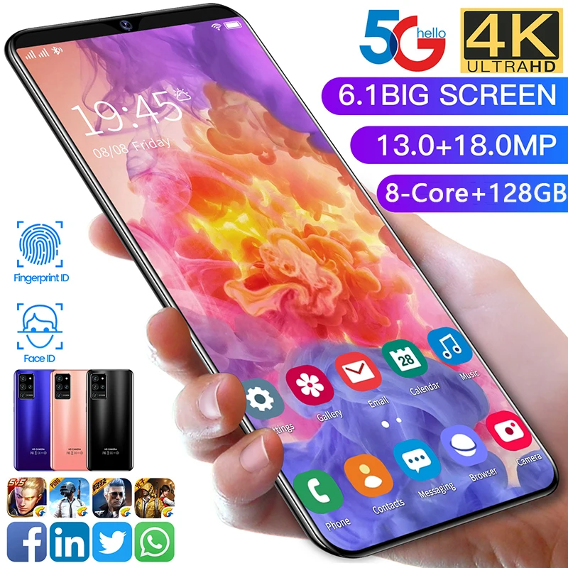 S21U Mobile Phone Android 6.1 inch 8-Core 256G