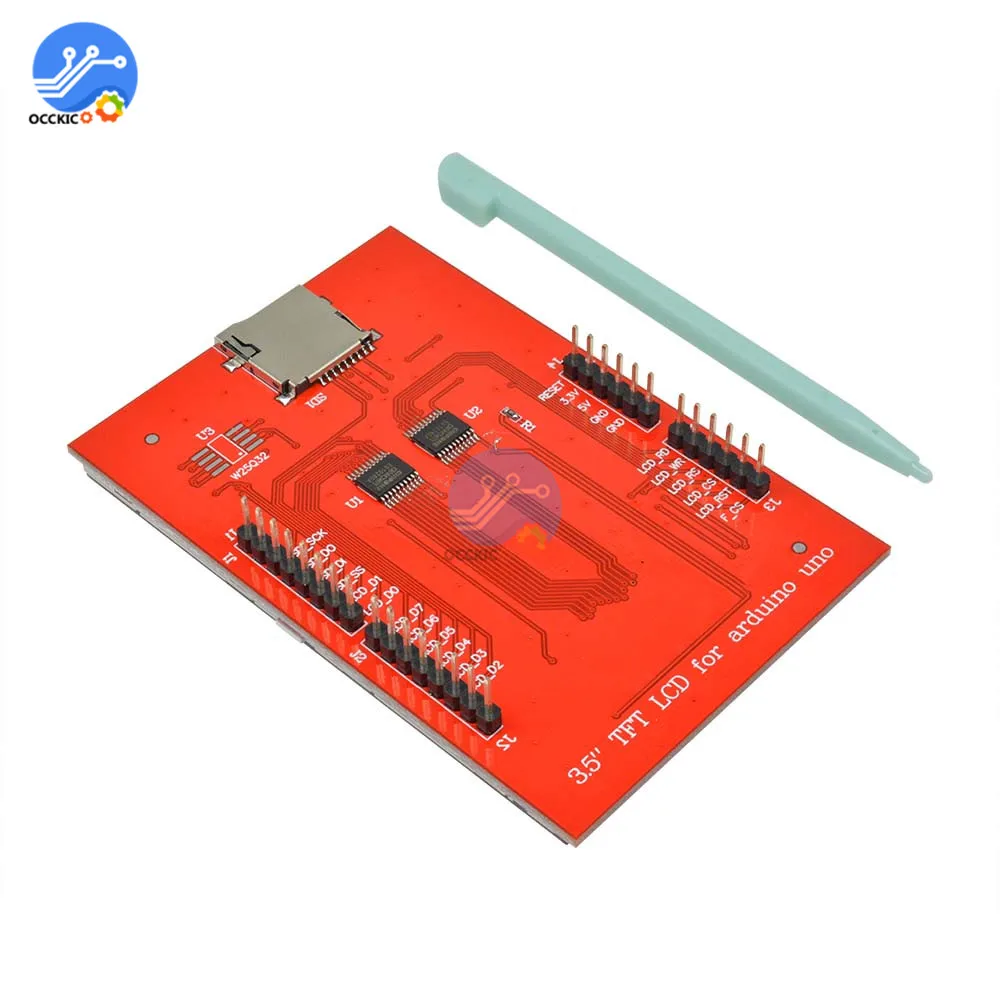 3 5 дюймовый TFT ЖК сенсорный экран модуль для Arduino UNO Mega2560 плата 480x320 дисплей|Экраны|