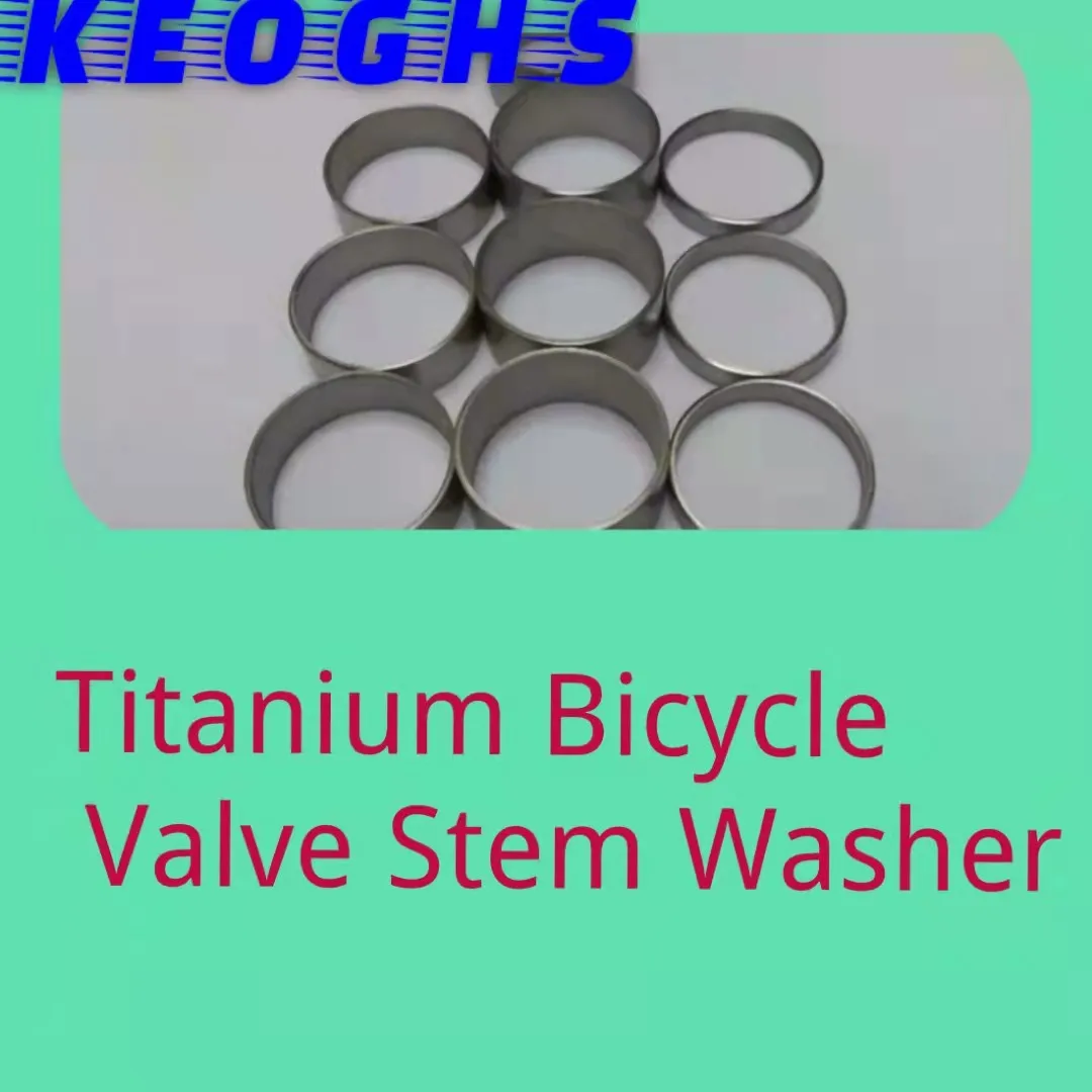 Titanium Bicycle Valve Stem Washer 2.5mm/5mm/10mm/15mm Bicycle