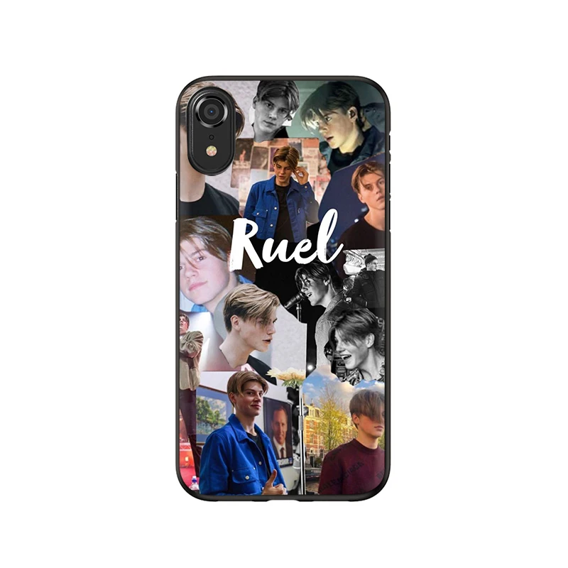 Ruel van Dijk Ruel Мягкий силиконовый чехол для телефона чехол для iPhone 5 5S SE 6 6s 7 8 Plus X XR XS 11 pro Max - Цвет: B10