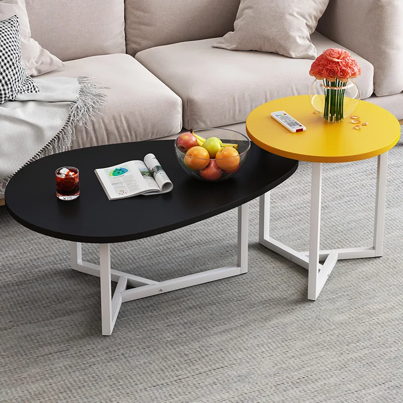 

Northern European-Style Teapoy Table Creative Simple Tea Sets Tea Table Modern Small Apartment Living Room Combination Small Tab