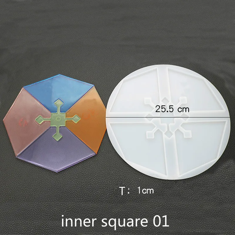 PopularIrregular Table Base UV Resin Jewelry Tool Silicone DIY Hand Craft Diamond Decorative