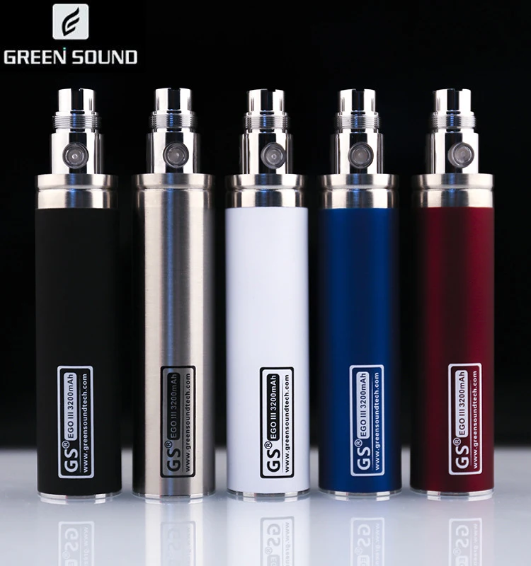 

Genuine GS eGo-II 3200mAh Battery upgraded eGo Batteries Kgo One Edition for Electronic Cigarette 510 CE4 H2 MT3 Atomizers Vape