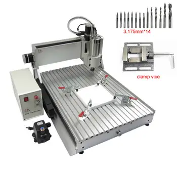 

USB PORT cnc 6090 3 Axis CNC Router 3D cnc wood carving machine with 2200W water cooled spindle cnc lathe machine
