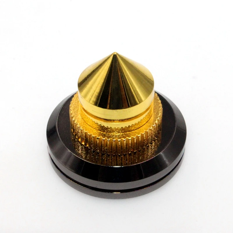 2 Sets Shockproof Speaker Spikes Floor Protectors Isolation Subwoofer Spikes Stand CD Amplifier Turntable Pad Stand Feet