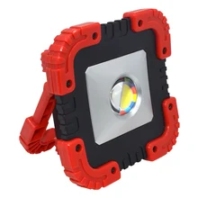 Горячий светодиодный светильник на солнечной батарее, перезаряжаемый аварийный прожектор, прожектор, светильник для кемпинга, пешего туризма, ремонта автомобиля USJ99