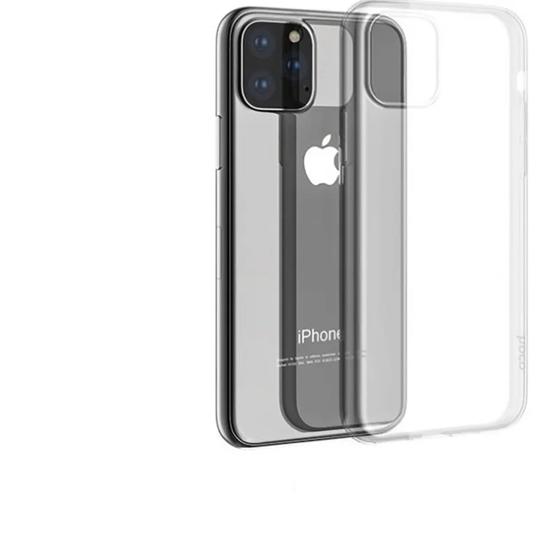 Luxury Clear Soft TPU Case For iPhone 11 Pro Max Case Coque Transparent Ultra Thin Soft TPU Silicone Back Cover