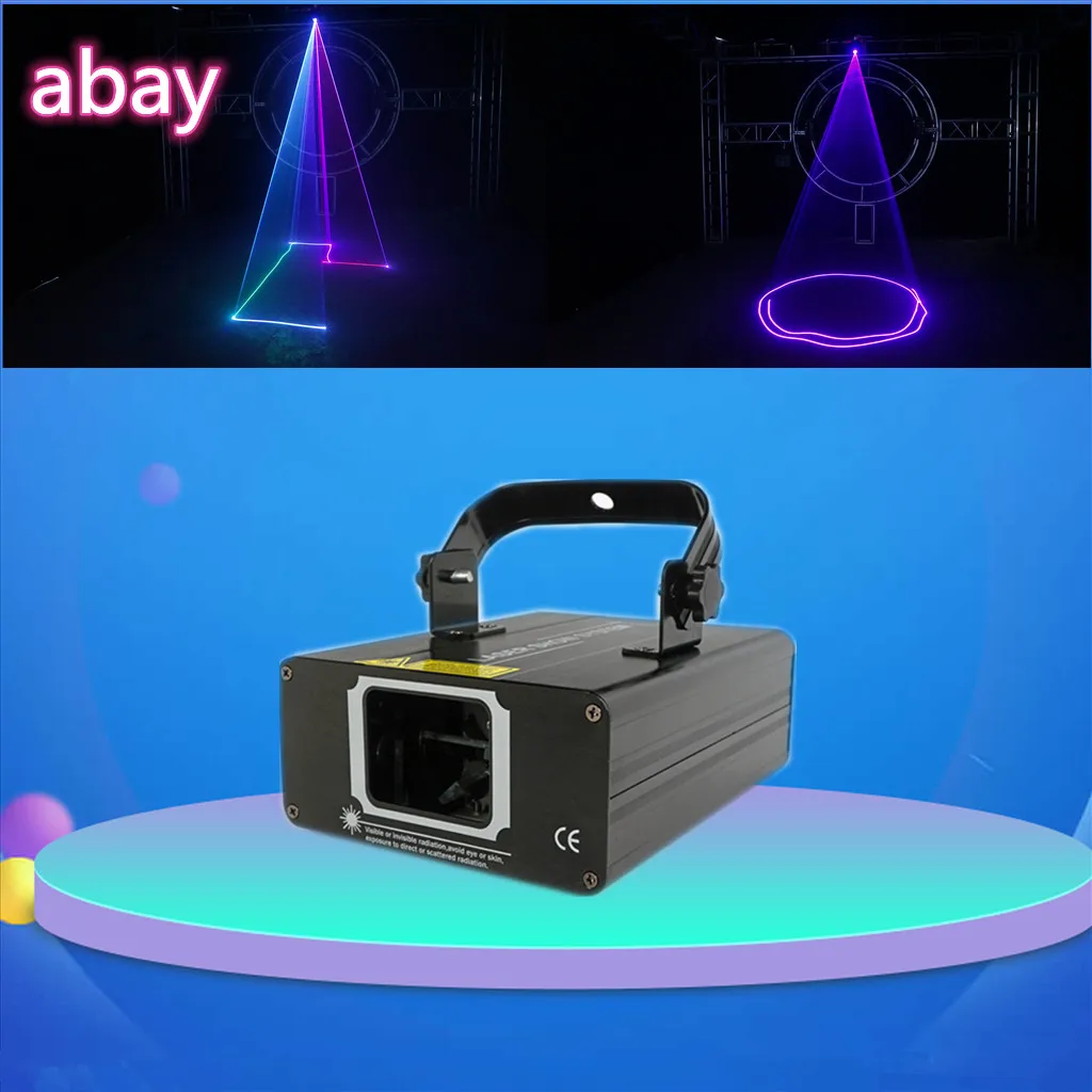 500 МВт RGB цветной проектор с DMX-лучом со сканированием сцены лазерным музыкальным