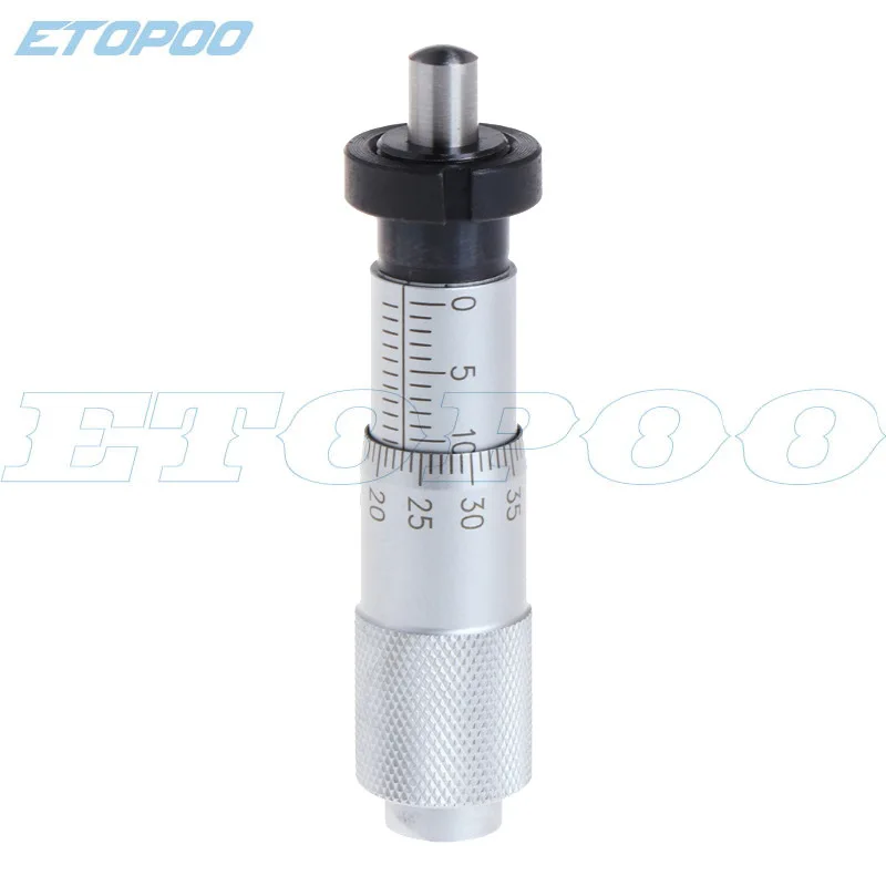 

Differential Head Micrometer Head 0-13mm Micrometer Head with Mounting Nut Flat round-Toe 0.01