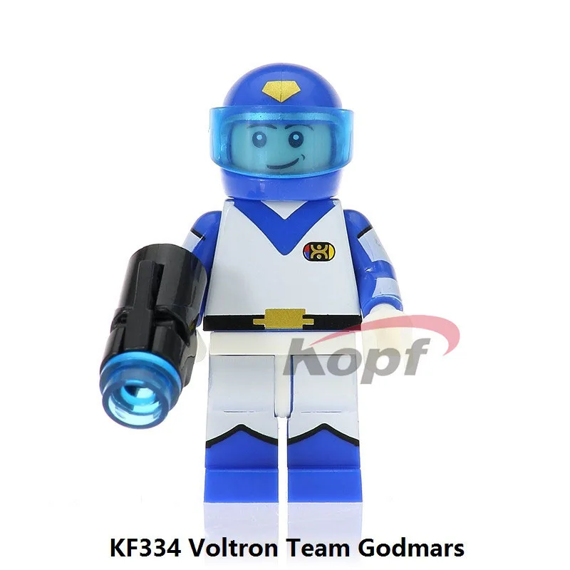 Строительные блоки Супер Герои Voltron команда Godmars фильм шесть Бог комбинация
