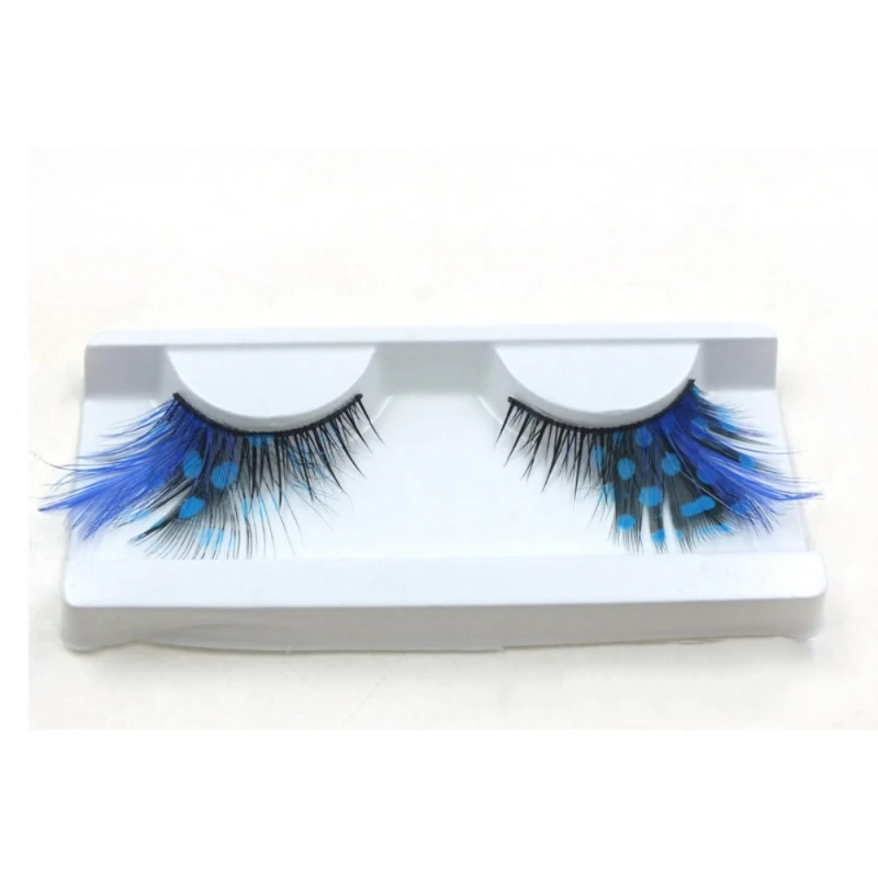 New Extra Extension False Eye Lashes 1 Pair Eyelashes Sexy Volume Feather Eyelashes Face Comfortable And 2