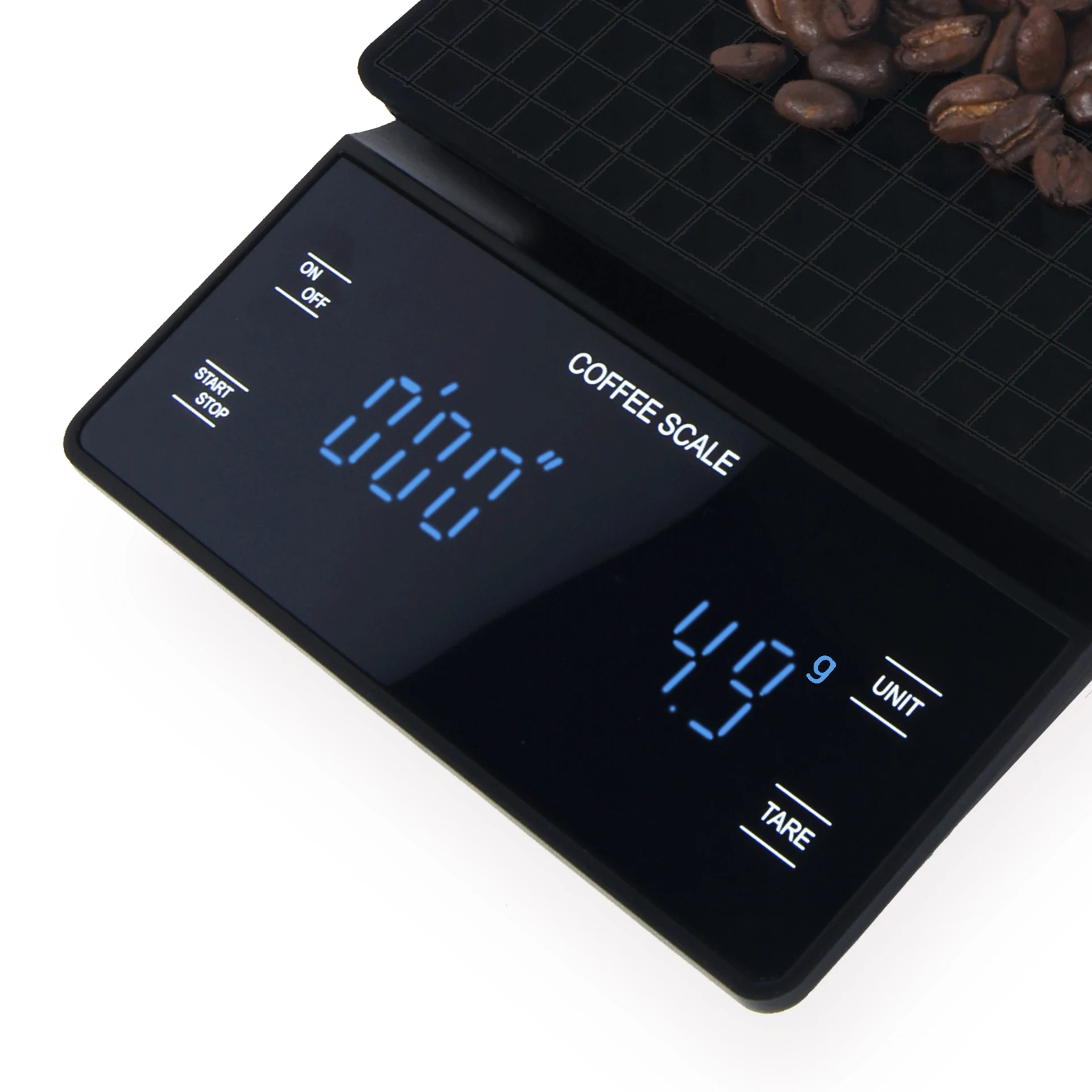 Электронный Кофе Весы Ручной Универсальный панель электронные весы грамм весы с таймером 3 кг Кухня весы светодиодный Дисплей Еда весы